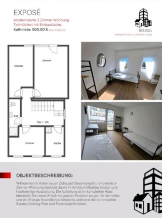 Imagen del anuncio: Alquiler de habitaciones, en el centro de Mayen