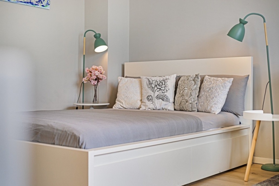 Apartamento Hafen Brückenstraße 16 - Bett