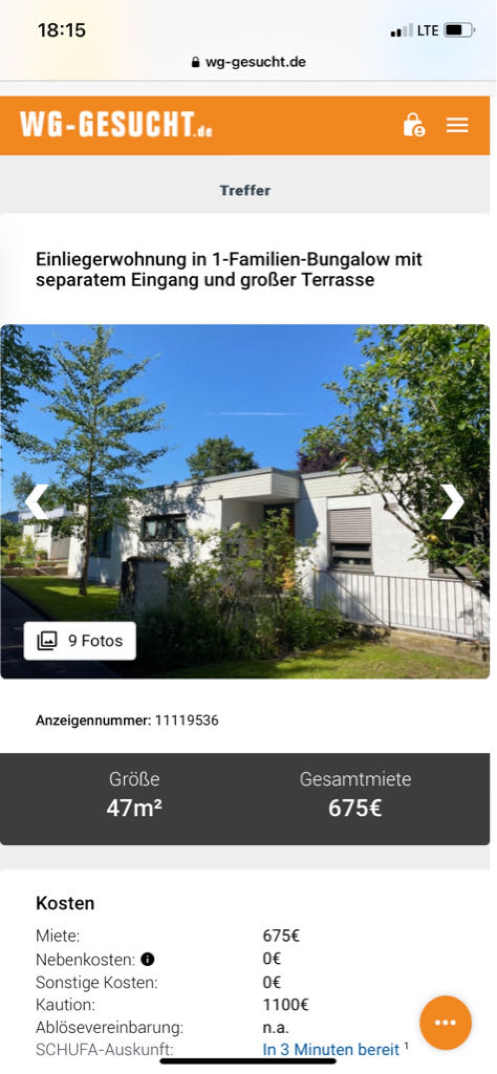 1-Zimmer-Wohnung Lindleinsmühle Thüringerstraße - Bild 2