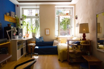 Imagen del anuncio: 2 habitaciones, balcón y jardín para alquilar