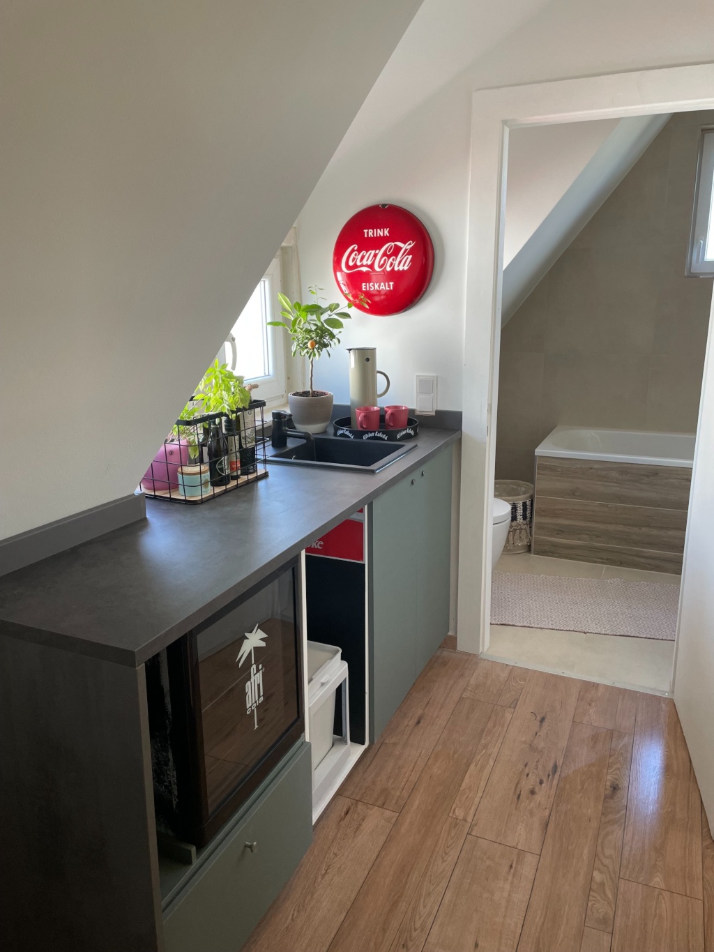 WG-Zimmer Waldheim Am Klingenrain 13 - fully equipped kitchen