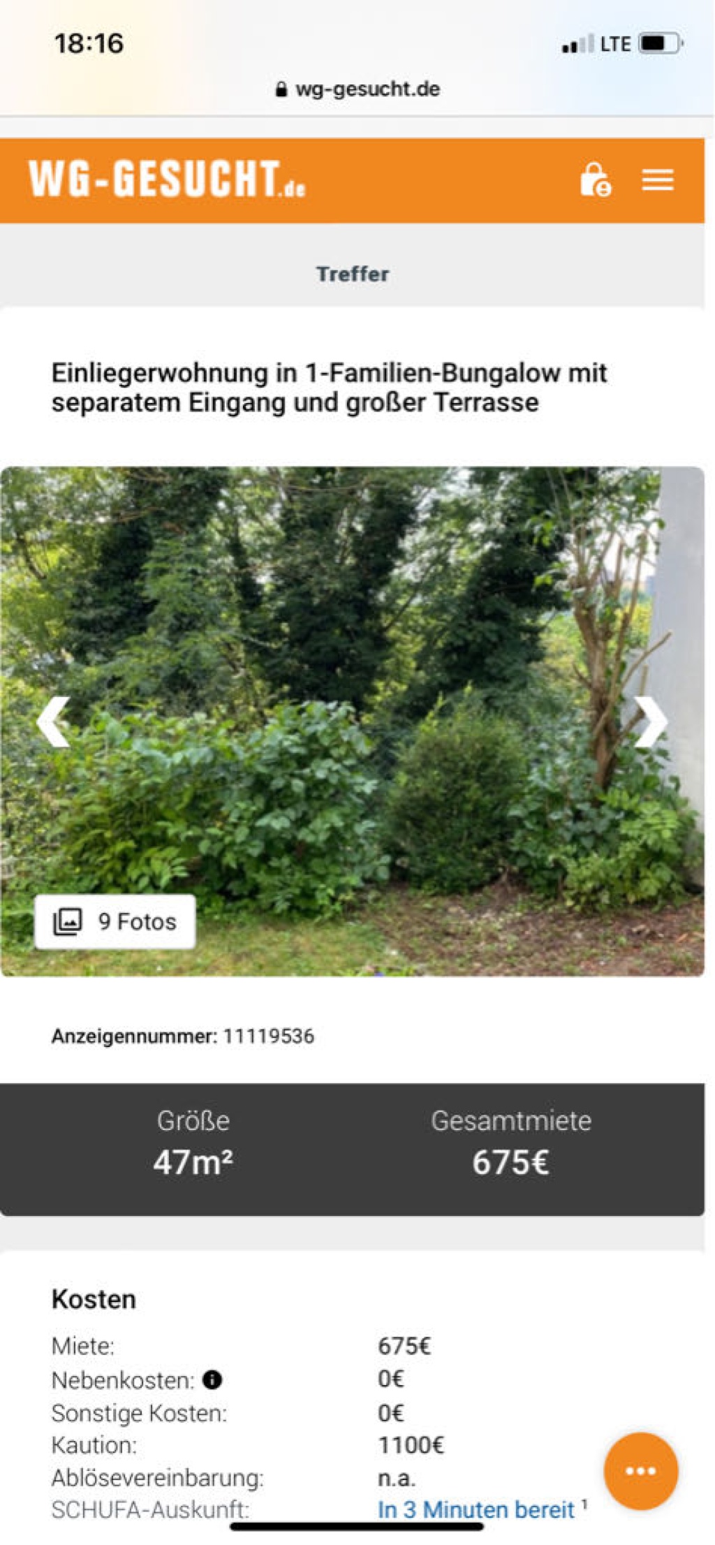 1-Zimmer-Wohnung Lindleinsmühle Thüringerstraße - Bild 7