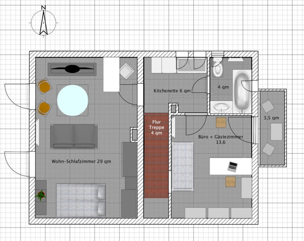 WG-Zimmer Waldheim Am Klingenrain 13 - left room is free