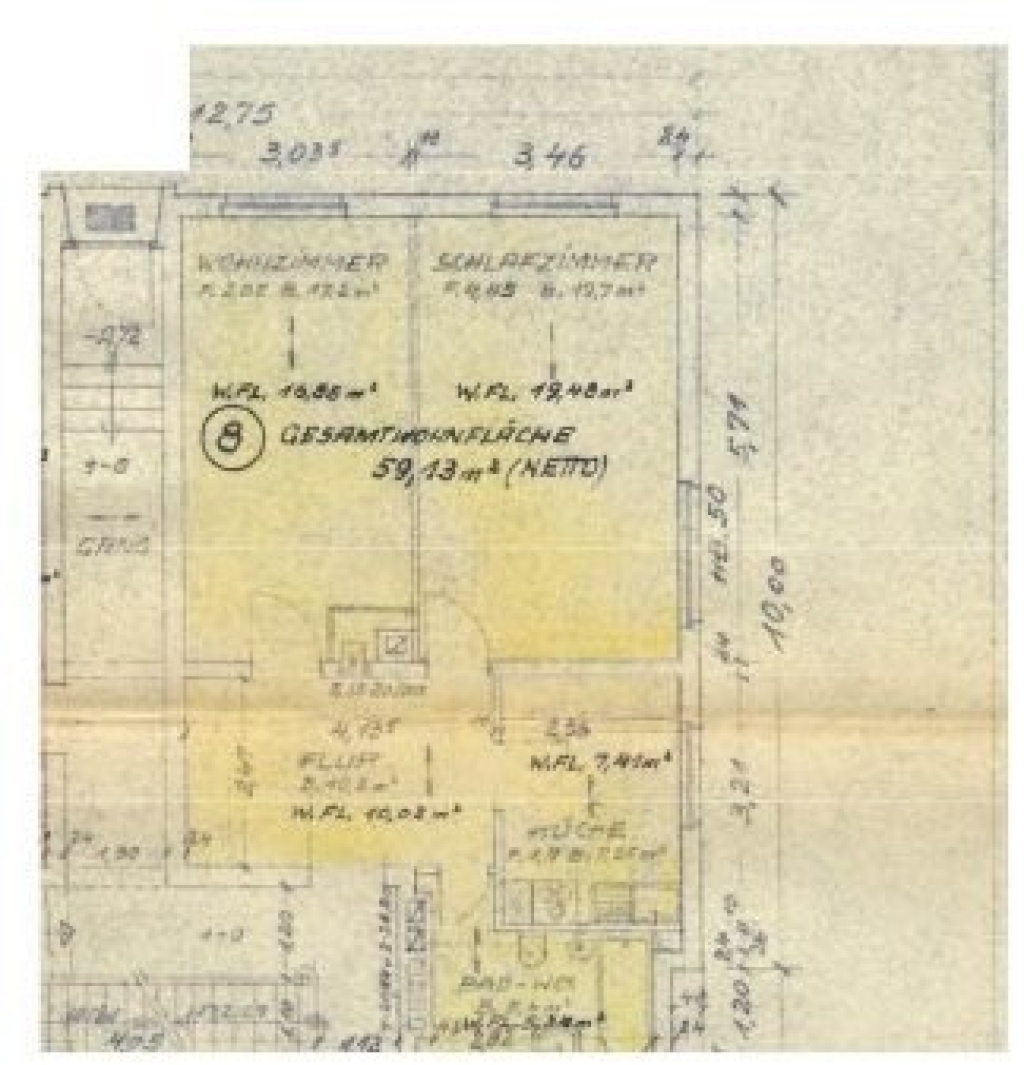 WG - Zimmer / voll Mobliert / – Nordbergstraße 22, 74076 Heilbronn Heilbronn – Vorschaubild 6