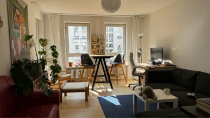 Furnished Flat (for 1 person) + Anmeldung - long or short possible — photo 1
