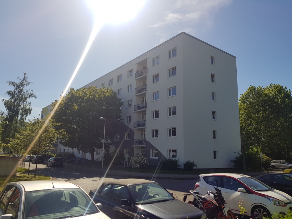 1-Zimmer-Wohnung Greifswald Makarenkostraße 48 - Aussenansicht
