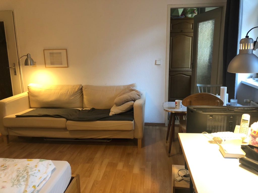 1-Zimmer-Wohnung Helmholtzkiez Lychnener Str. - Hauptzimmer