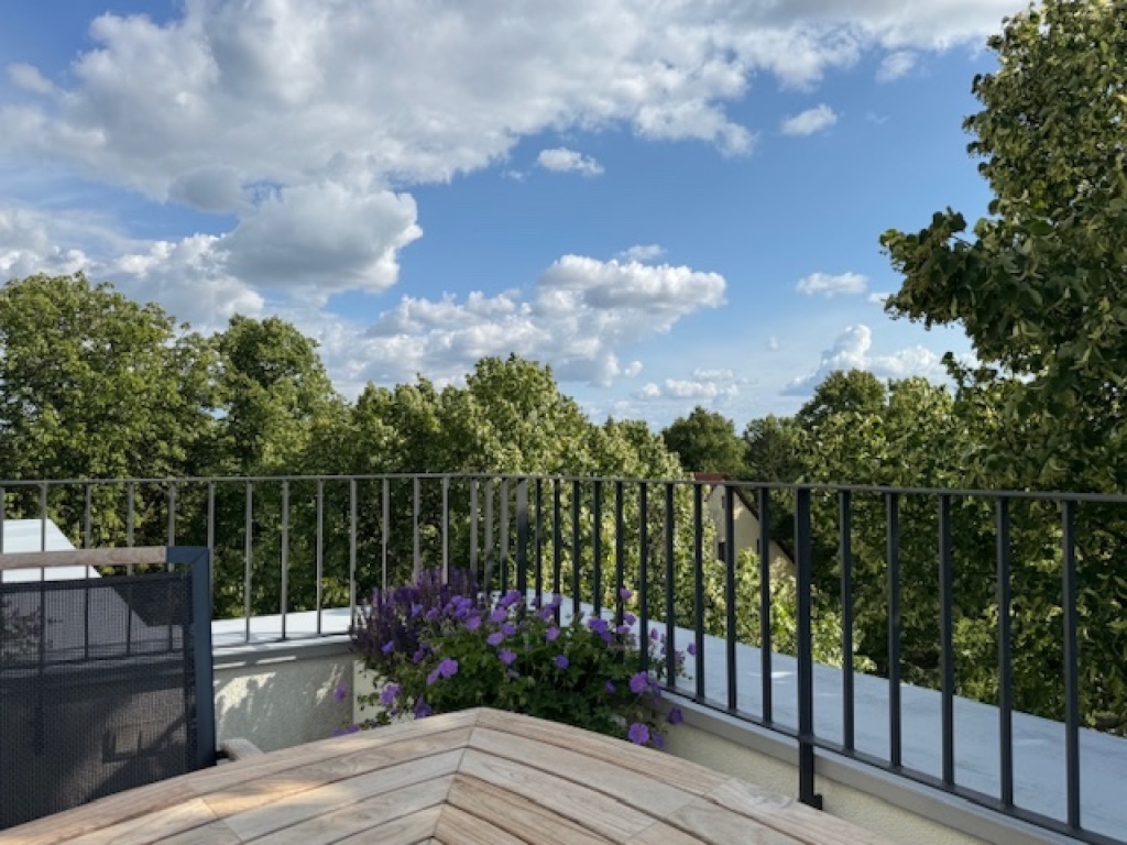 Wohnung Pankow Gaillardstraße 34 - Blick von der Terrasse