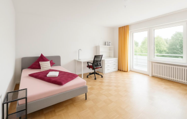 Helles Zimmer in der Vestastraße