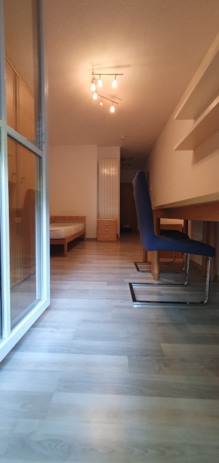 Ad image: Furnished 21sqm student apartment with balcony, parking space and kitchen in Uni-Nähe