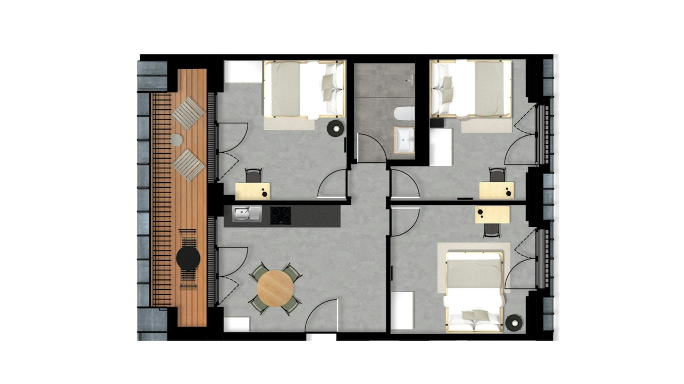 WG-Zimmer Berlin Sickingenstraße - Bild 3