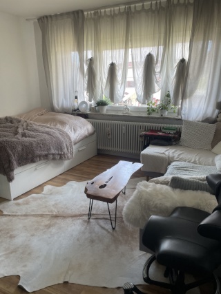 Ad image: Cosy 1-room apartment with garden access to the intermediate rental in Tübingen-Derendingen (08.08. – 05.10.)