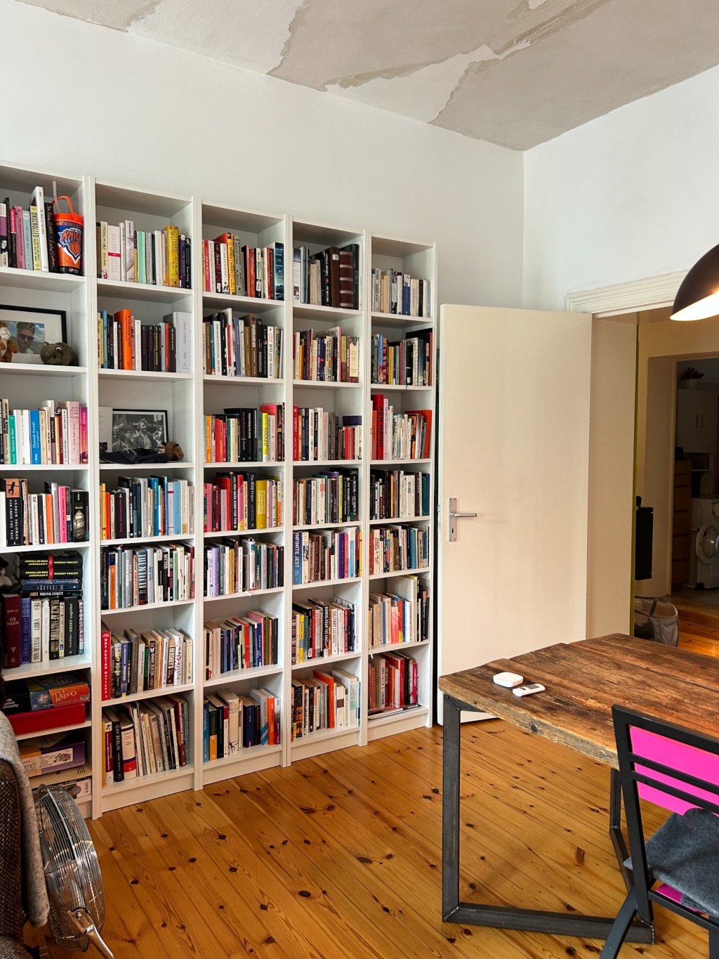 Wohnung Kreuzberg Fidicinstraße - many books to read