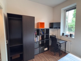 Ad image: Central, bright, furnished 1 bedroom apartment with balcony and kitchenette