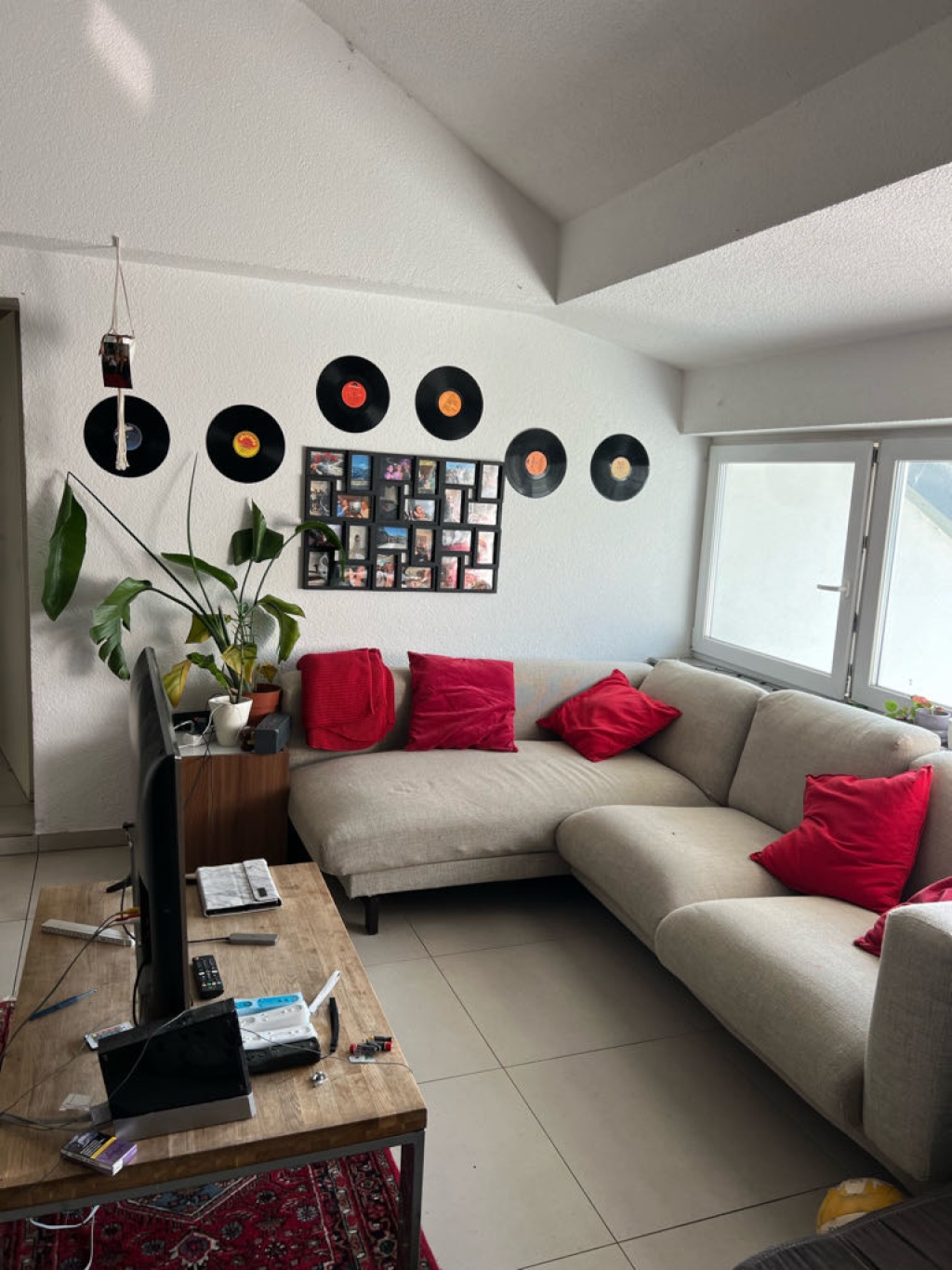 WG-Zimmer West Kornbergstraße - Wohnzimmer