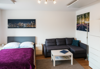 All-inclusive 32m2 apartment next to Vienna Meidling Train Station and Metro Station -> The apartment can be rented for a maximum of 6 consecutive months.