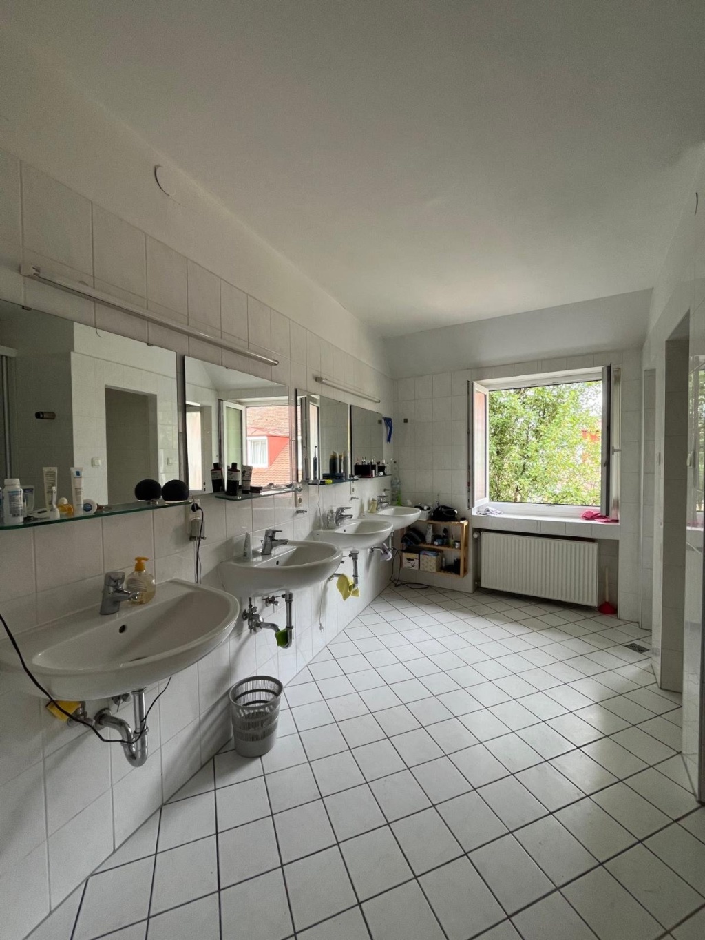 WG-Zimmer Maxvorstadt Königinstraße 49 - Badezimmer
