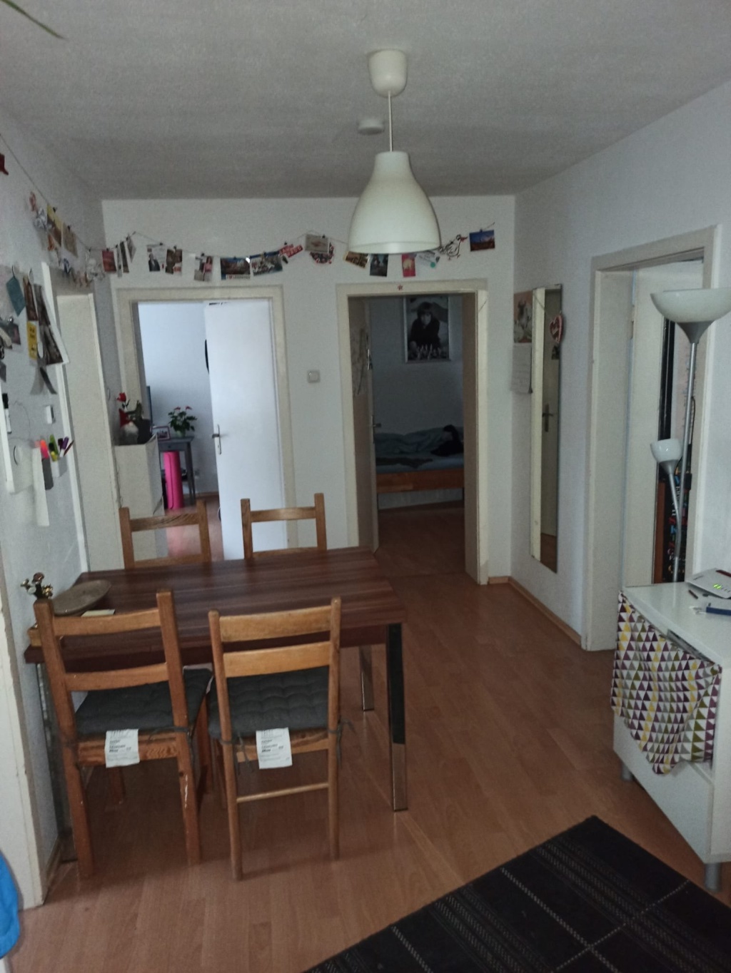 Flatshare München Silcherstr - Flur, dein Zimmereingang rechts