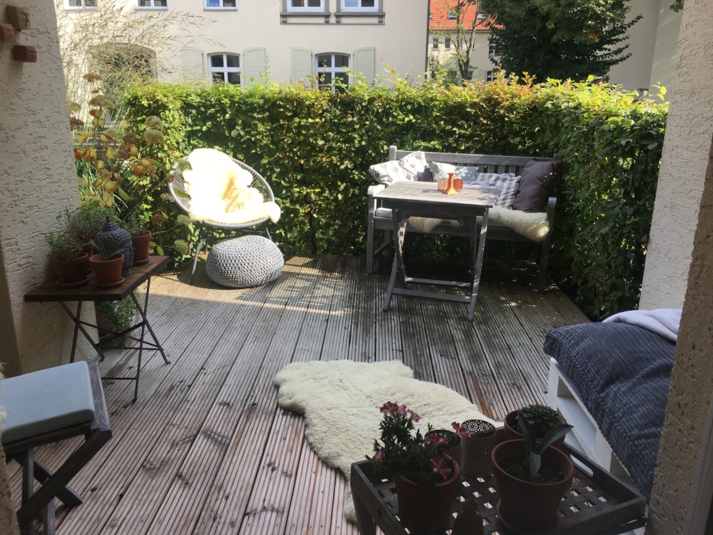 WG-Zimmer Nienstedten Arnimstrasse 1 - Terrasse