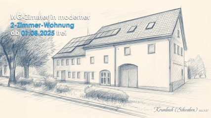 Ad image: 🔑 WG room available in high quality 2-room apartment from 01.08.2025