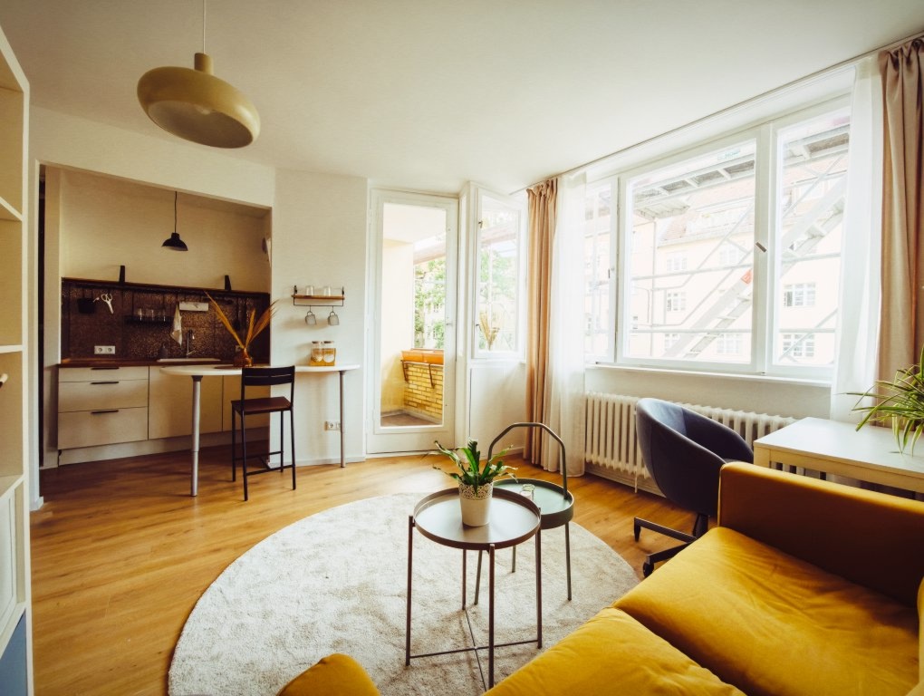 Moderne 1-Zimmer-Wohnung mit Sunny Balcony in Berlin-Steglitz (in der Nähe der Freien Universität) Modern 1-Room Apartment with Sunny Balcony in Berlin-Steglitz (close to Freie Universität) – Stindestraße, 12167 Berlin Steglitz – Vorschaubild 3