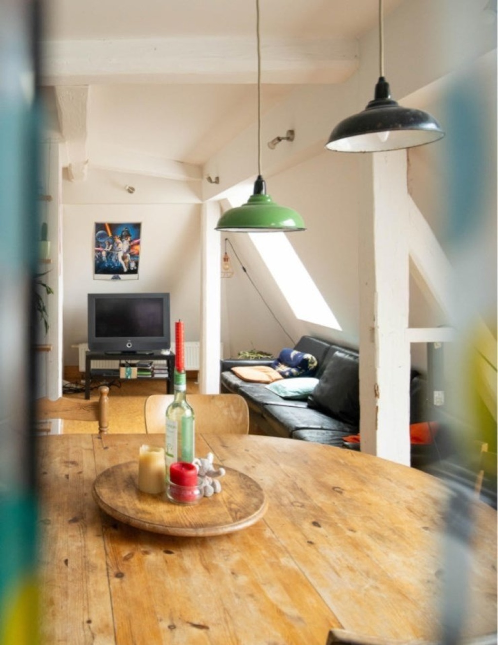 Flatshare West Senefelderstraße - Ess- und Wohnbereich