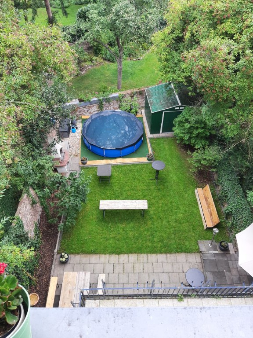 WG-Zimmer Poppelsdorf Baumschulallee 22 - Garten mit Pool