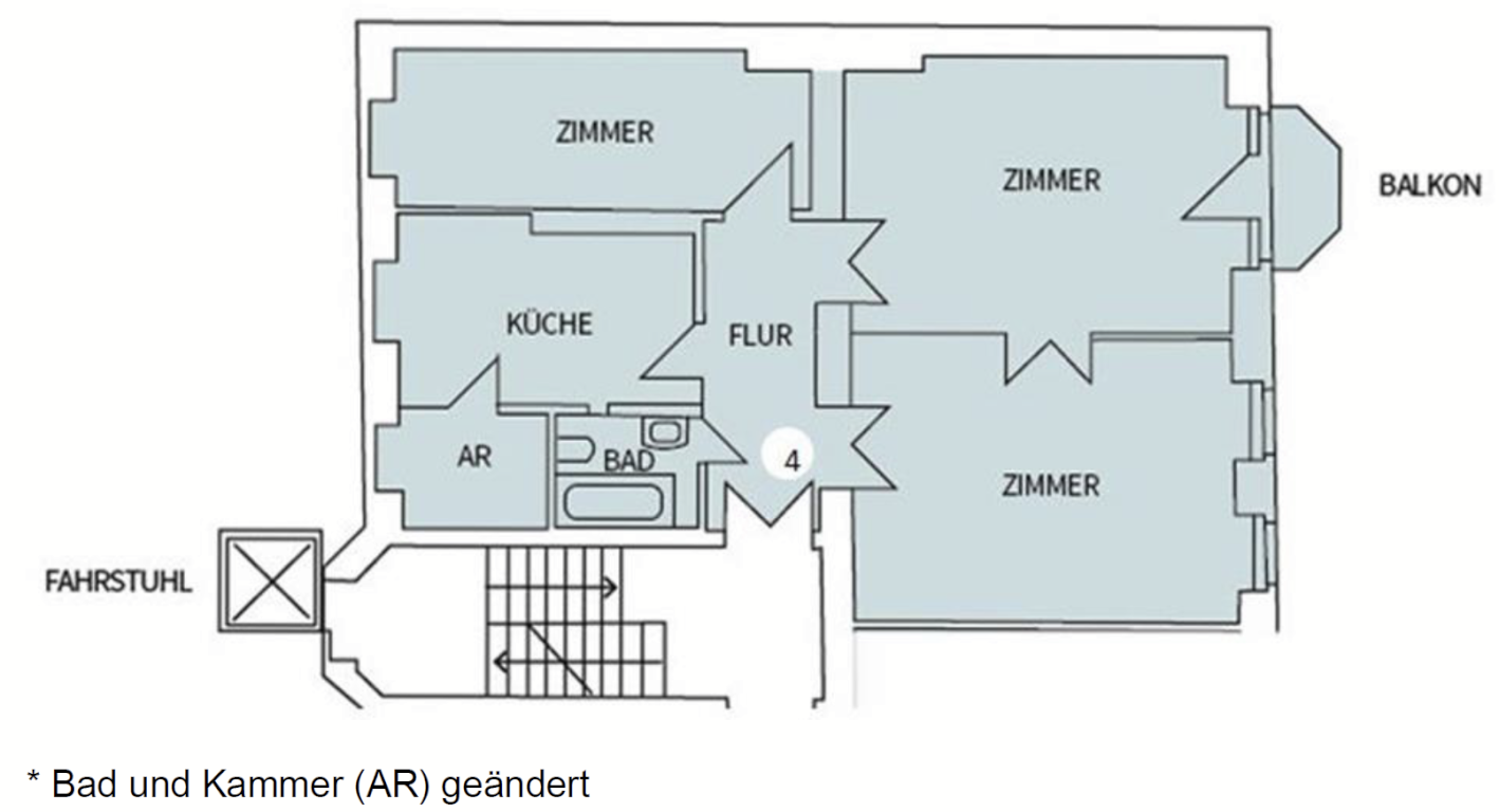 Befristet | 3-Zi mit Balkon und Garten (10/26-03/27 [Flexibel]) – Cranachstraße, 12157 Berlin Schöneberg – Vorschaubild 10