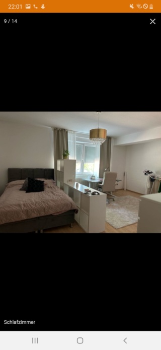 Anzeigenbild: 36 qm Einzimmerwohnung Tausch gegen zentraler/kleiner