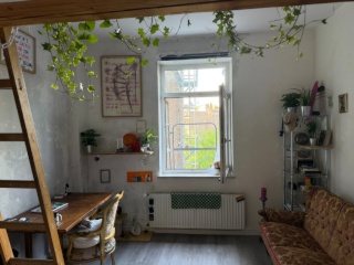 Anzeigenbild: Kreatives Mini-Loft im Herzen Ehrenfelds mit Feuerleiter-Café-Flair