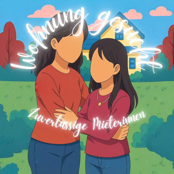 Anzeigenbild: 2 bis 3-Zimmer Wohnung gesucht (Mutter mit Kind)