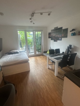 Anzeigenbild: Untervermietung 1 Zimmer Wohnung mit Garten