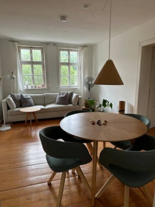 Anzeigenbild: Helle Altstadt-Altbauwohnung nahe Park (möbliert) für DozentInnen, Berufstätige, StudentInnen, Urlaub