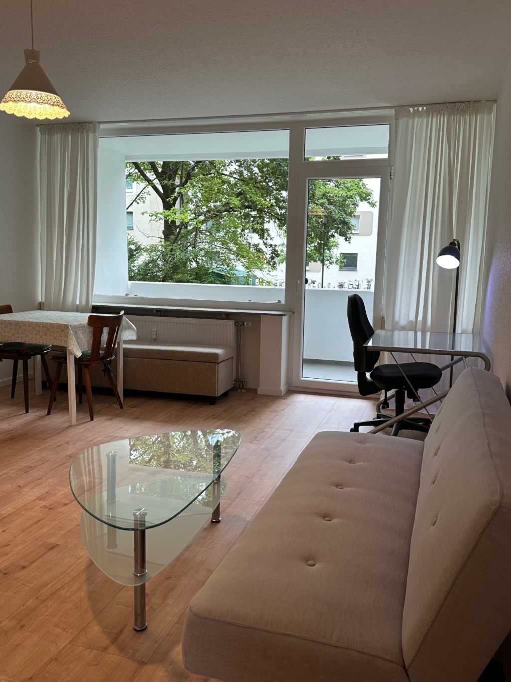 Vollmöblierte Einzimmerwohnung in Bonn-Auerberg mit Balkon – ab November zu vermieten – Pariser Straße 50, 53117 Bonn Auerberg – Vorschaubild 6