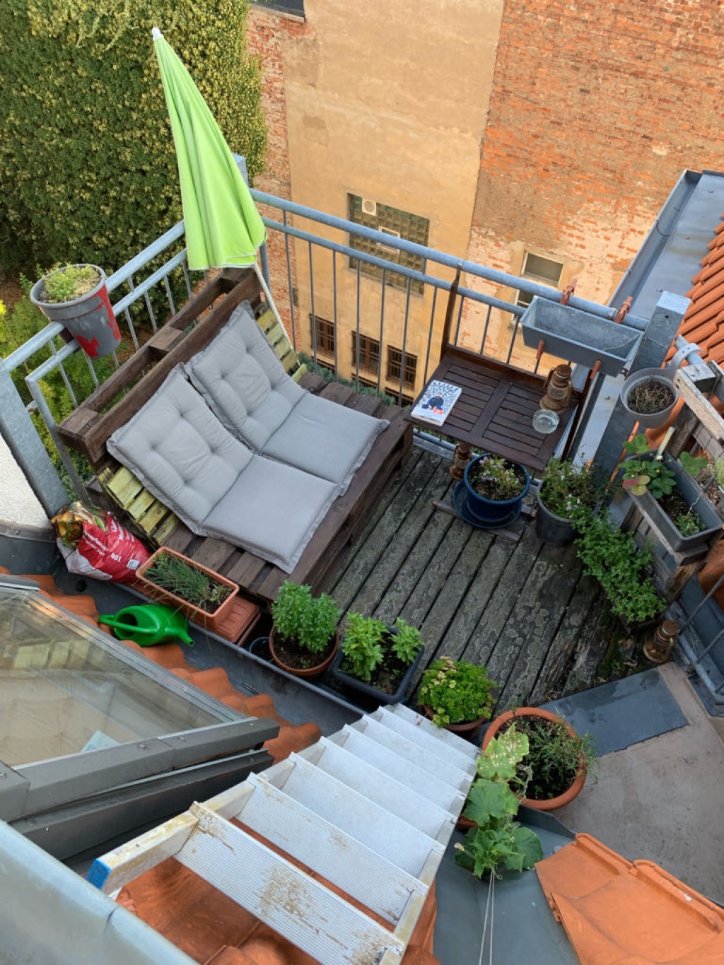 WG-Zimmer Buckau Basedowstr - Balkon