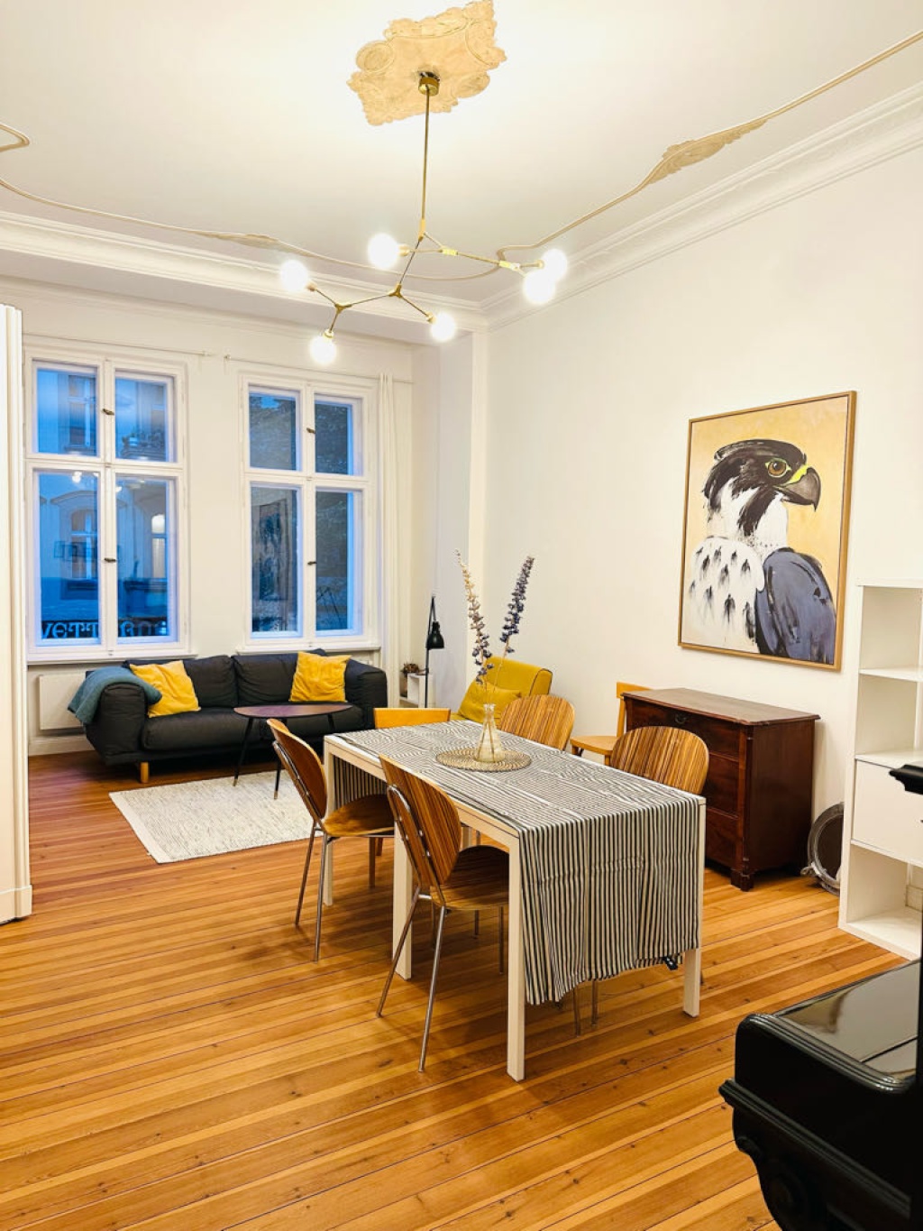 Flat Neukölln Hobrechtstr. 25 - wohnzimmer