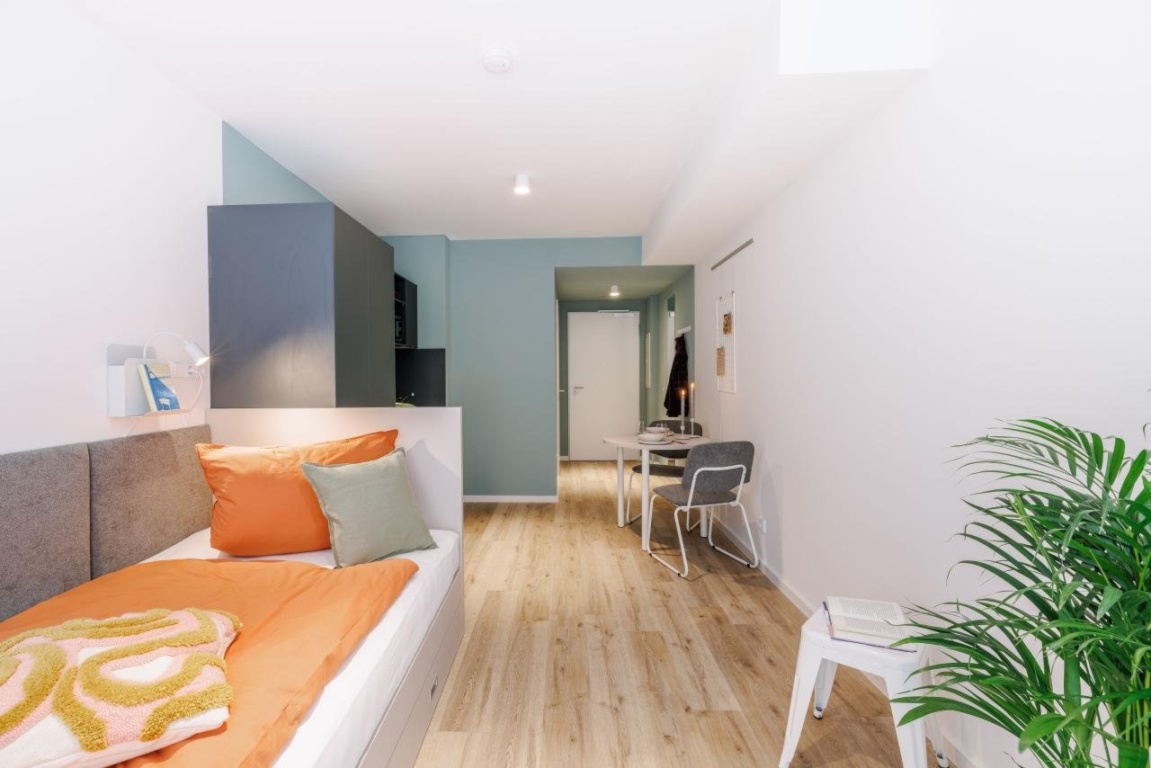 THE FIZZ Ludwigshafen - Mannheim – Vollmöblierte Single Apartments für Studierende – 67061 Ludwigshafen am Rhein Mitte – Vorschaubild 4