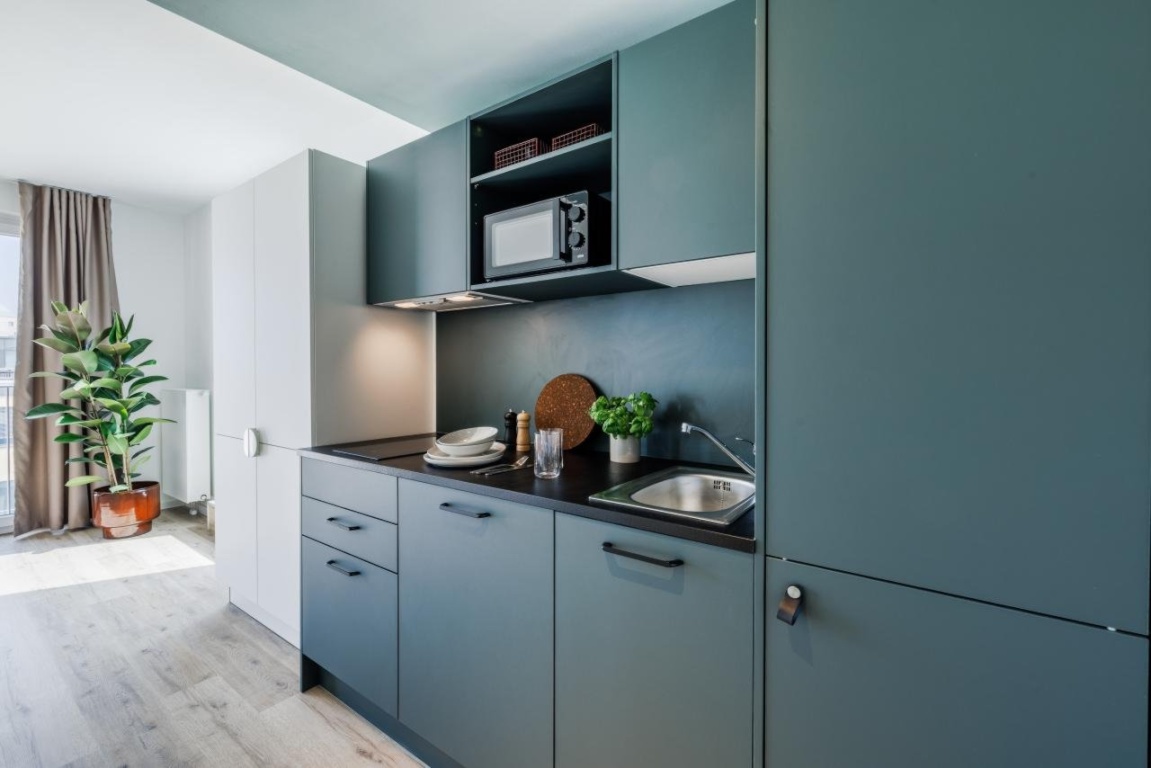 THE FIZZ Ludwigshafen - Mannheim – Vollmöblierte Single Apartments für Studierende – 67061 Ludwigshafen am Rhein Mitte – Vorschaubild 7