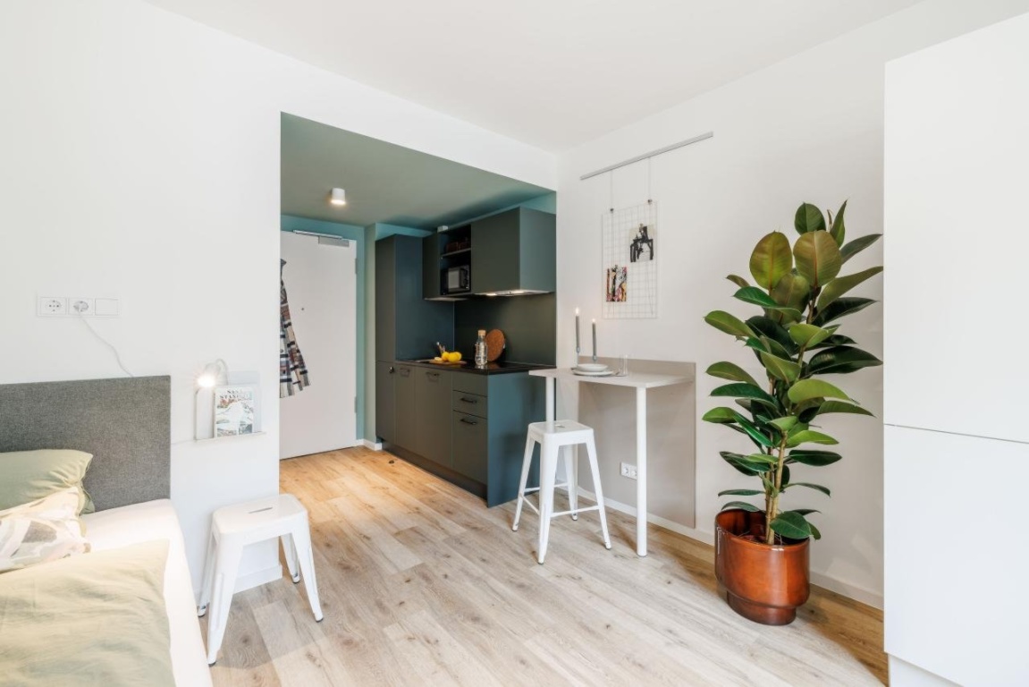 THE FIZZ Ludwigshafen - Mannheim – Vollmöblierte Single Apartments für Studierende – 67061 Ludwigshafen am Rhein Mitte – Vorschaubild 3