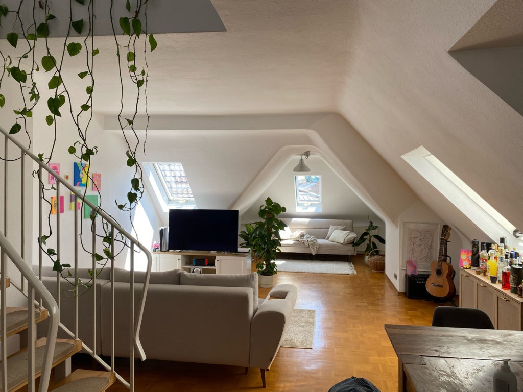 Flatshare West Reinsburgstraße - Wohnzimmer