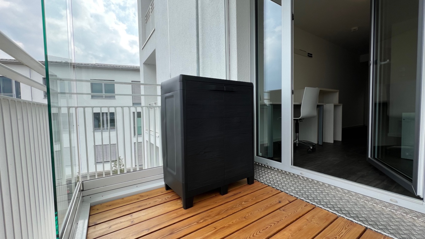 1-Zimmer-Wohnung Planegg/ Martinsried Lochhamerstraße 7 - Verglaste Loggia