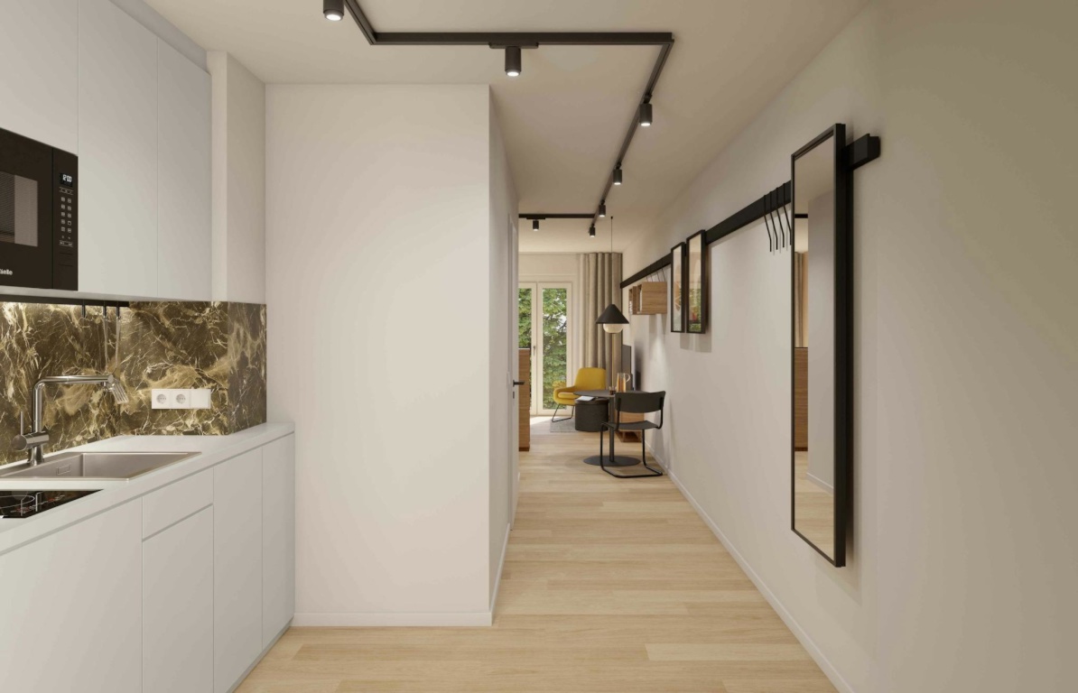 1-Zimmer-Wohnung Berlin Warburgzeile - Bild 2