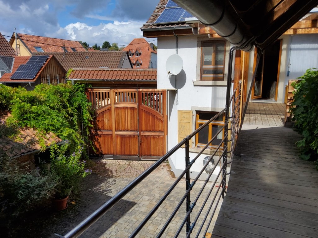 WG-Zimmer Hackenheim Sackgasse 6 - Hof