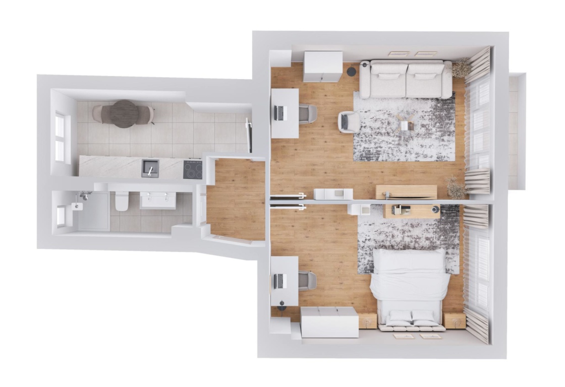 1-Zimmer-Wohnung Neukölln Pflügerstraße - Bild 1