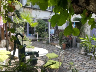 Anzeigenbild: Idyllische Hinterhofidylle für proaktive Gartenliebhaberin