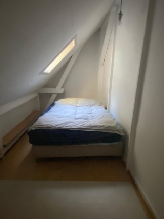Ad image: 1.5 rooms (15 sqm) plus private bathroom (6 sqm) to rent a woman, use of kitchen