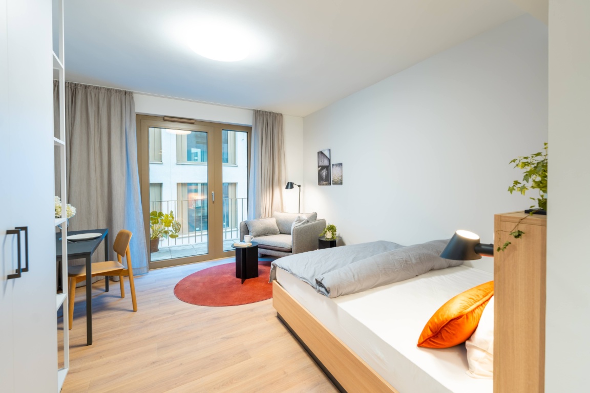 Topmoderne und vollmöblierte Studioapartments im Neubau-Erstbezug – Lenore-Volz-Straße 11, 70372 Stuttgart Bad Cannstatt – Vorschaubild 6