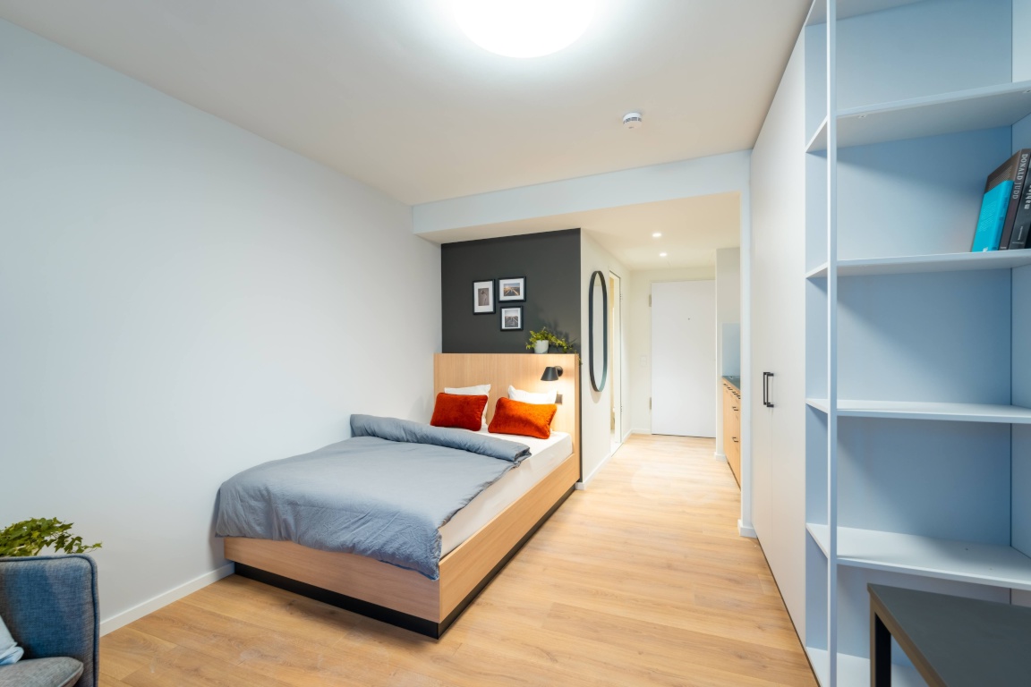 Topmoderne und vollmöblierte Studioapartments im Neubau-Erstbezug