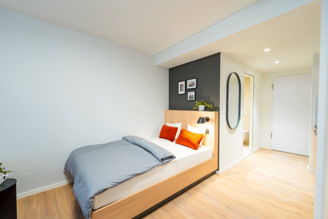 Topmoderne und vollmöblierte Studioapartments im Neubau-Erstbezug – Lenore-Volz-Straße 11, 70372 Stuttgart Bad Cannstatt – Vorschaubild 2