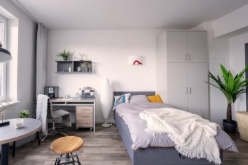 Anzeigenbild: Modern Studio / Apartment (21 m2) in The Fizz Darmstadt – available from March 2026